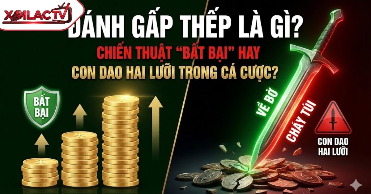 Đánh Gấp Thếp Là Gì? Chiến Thuật “Bất Bại” Hay Con Dao Hai Lưỡi Trong Cá Cược?