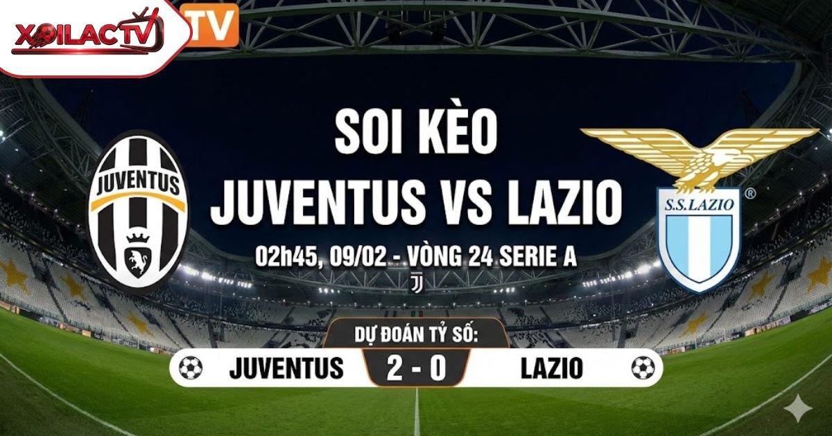 Soi kèo Juventus vs Lazio