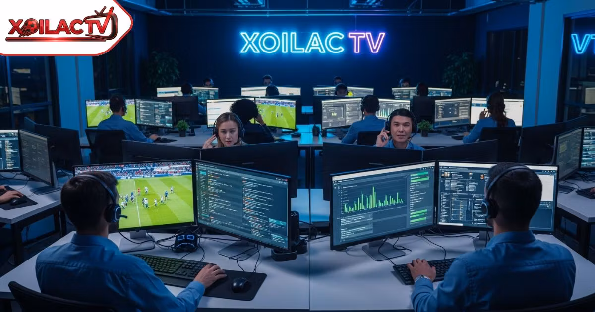 Đội ngũ kỹ thuật và CSKH của Xoilac TV luôn túc trực 24/7, sẵn sàng giải quyết mọi sự cố đường truyền ngay cả trong đêm khuya