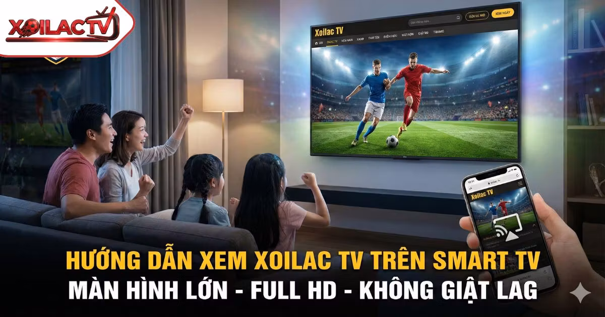 Hướng Dẫn Cách Xem Xoilac TV Trên Smart TV Từ A-Z: Tối Ưu Hóa Trải Nghiệm Bóng Đá Đỉnh Cao