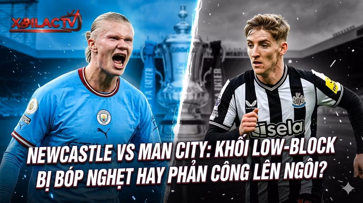 Nhận định Newcastle vs Man City vòng 5 FA Cup: Cuộc đối đầu giữa Erling Haaland và Anthony Gordon tại St James' Park