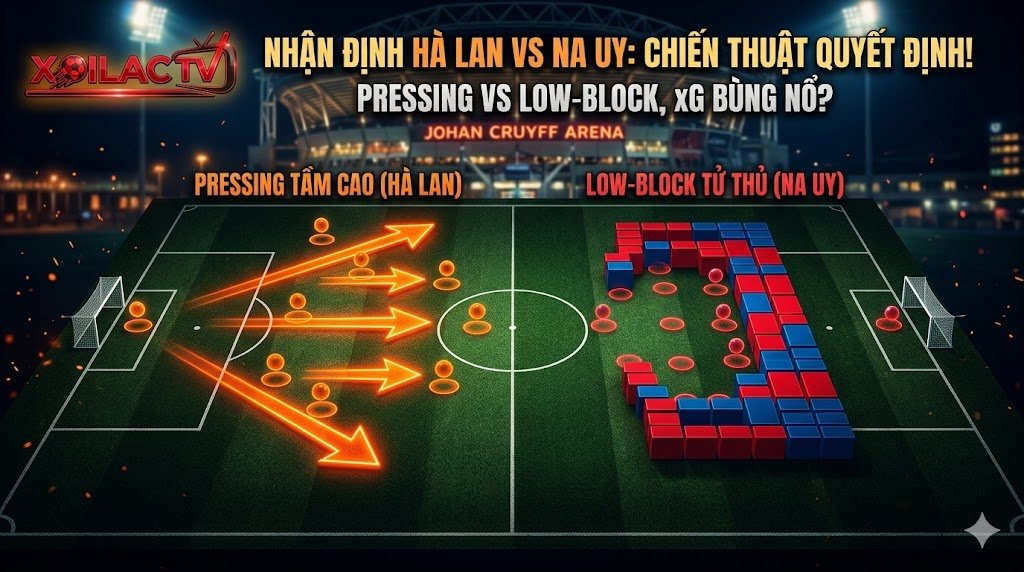 Nhận định và xem trực tiếp trận đấu giao hữu giữa Hà Lan vs Na Uy lúc 02h45 ngày 28/03 trên Xoilac TV.