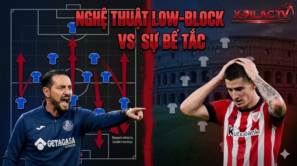 Nhận định chiến thuật Getafe vs Athletic Bilbao vòng 30 La Liga: Nghệ thuật phòng ngự low-block của HLV Bordalas đối mặt sự bế tắc trên hàng công Bilbao.