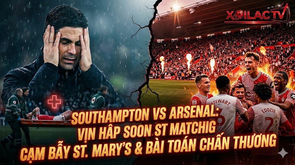 Nhận định tỷ số Southampton vs Arsenal tứ kết FA Cup: HLV Arteta đau đầu vì bão chấn thương trước cạm bẫy tại St. Mary's.