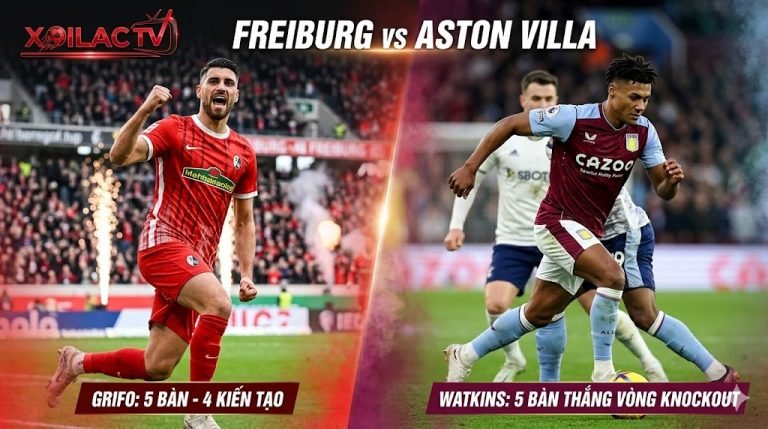 Điểm nóng định đoạt trận đấu Freiburg vs Aston Villa: Cuộc đối đầu rực lửa giữa tiền đạo Vincenzo Grifo (Freiburg) và chân sút chủ lực Ollie Watkins (Aston Villa) với phong độ ghi bàn đỉnh cao.