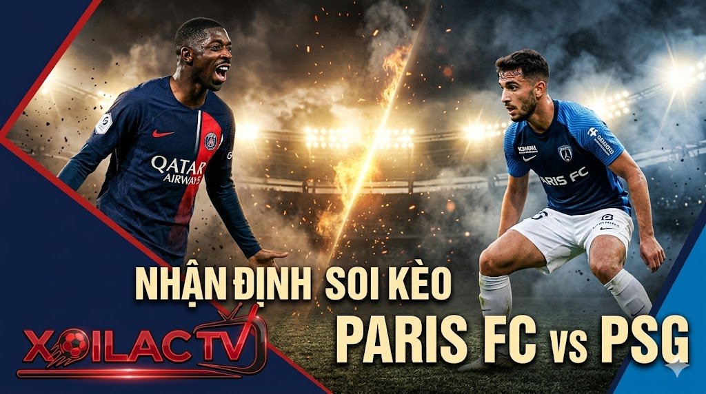 Nhận định soi kèo Paris FC vs PSG vòng 34 Ligue 1 cực chuẩn từ chuyên trang Xoilac TV
