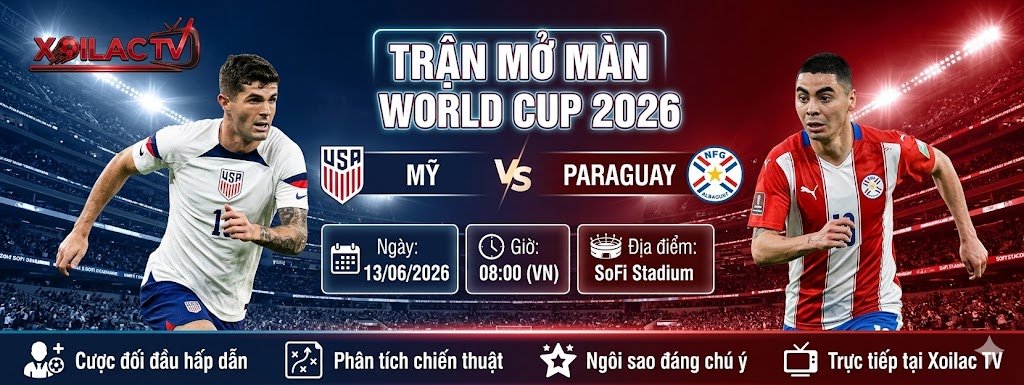 Nhận định bóng đá trận đấu giữa đội tuyển Mỹ và đội tuyển Paraguay.
