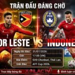 Nhận định, soi kèo trận đấu Timor Leste vs Indonesia tại vòng bảng AFF Cup 2026 cùng chuyên gia Xoilac TV.