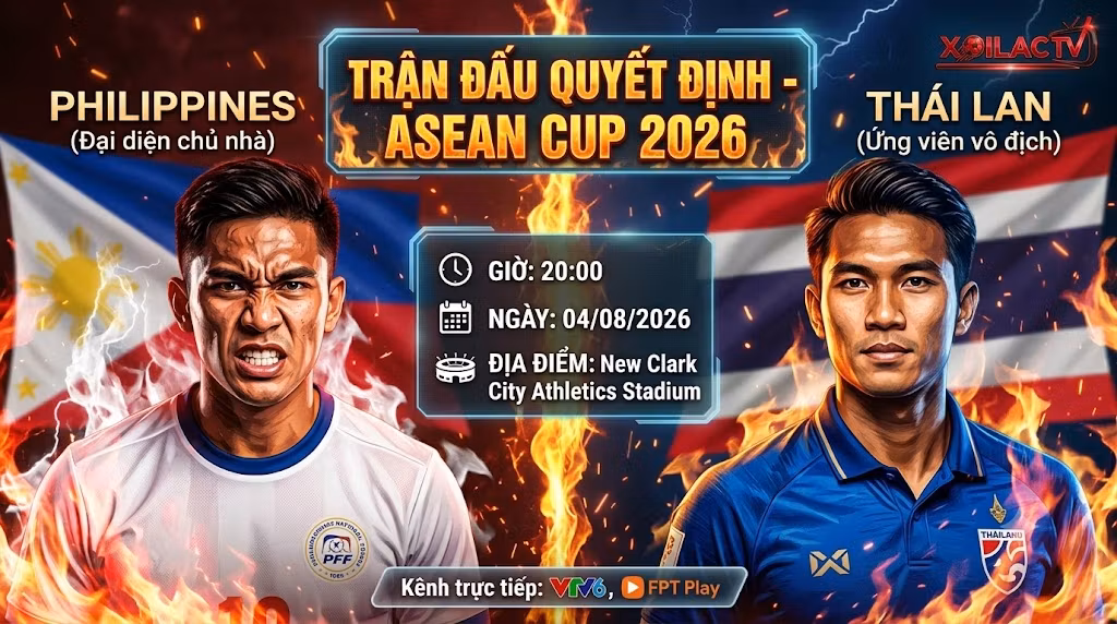 Nhận định Philippines vs Thái Lan lúc 20h00 ngày 4/8 tại bảng B ASEAN Cup 2026.
